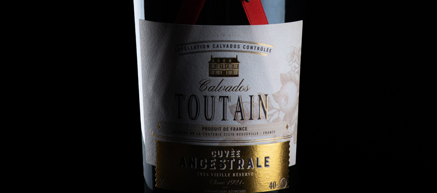 Calvados Cuvée Ancestrale 45 ans Toutain