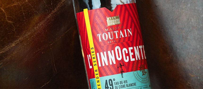 Eau-de-vie de cidre Blanche L'Innocente