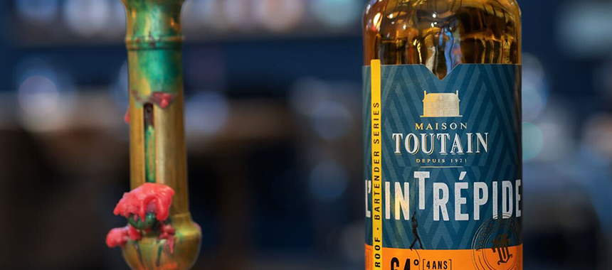Calvados 4 ans L'Intrépide Toutain 70cl