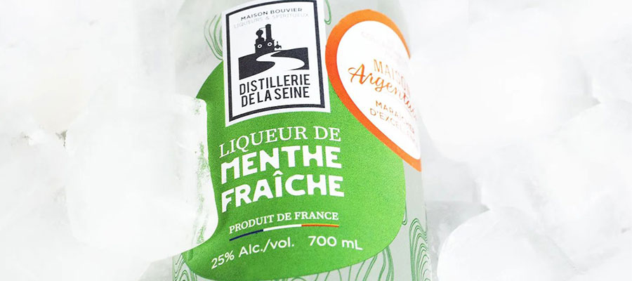 Liqueur de menthe Distillerie de la Seine 70cl 25%