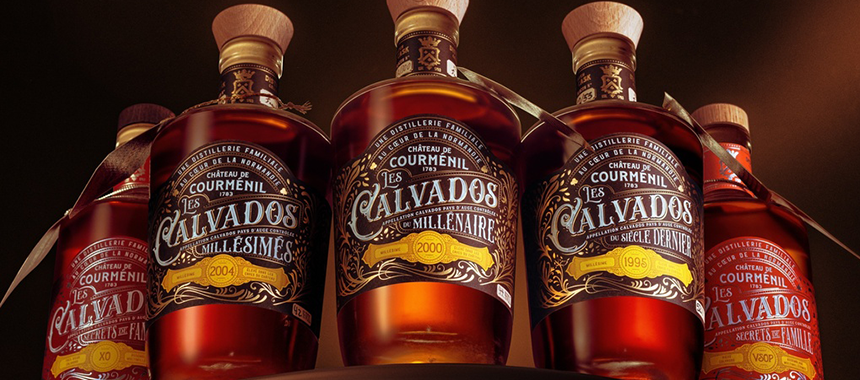 Calvados millésimes Courménil