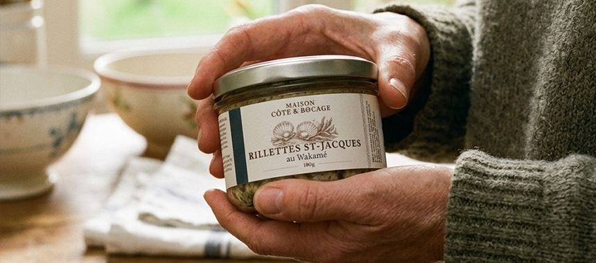 Rillettes St Jacques Maison Côte & Bocage