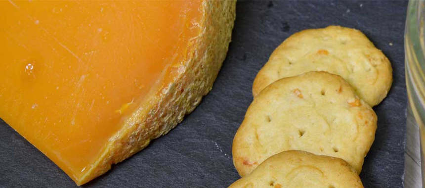 Biscuits à la mimolette de Normandie 100g